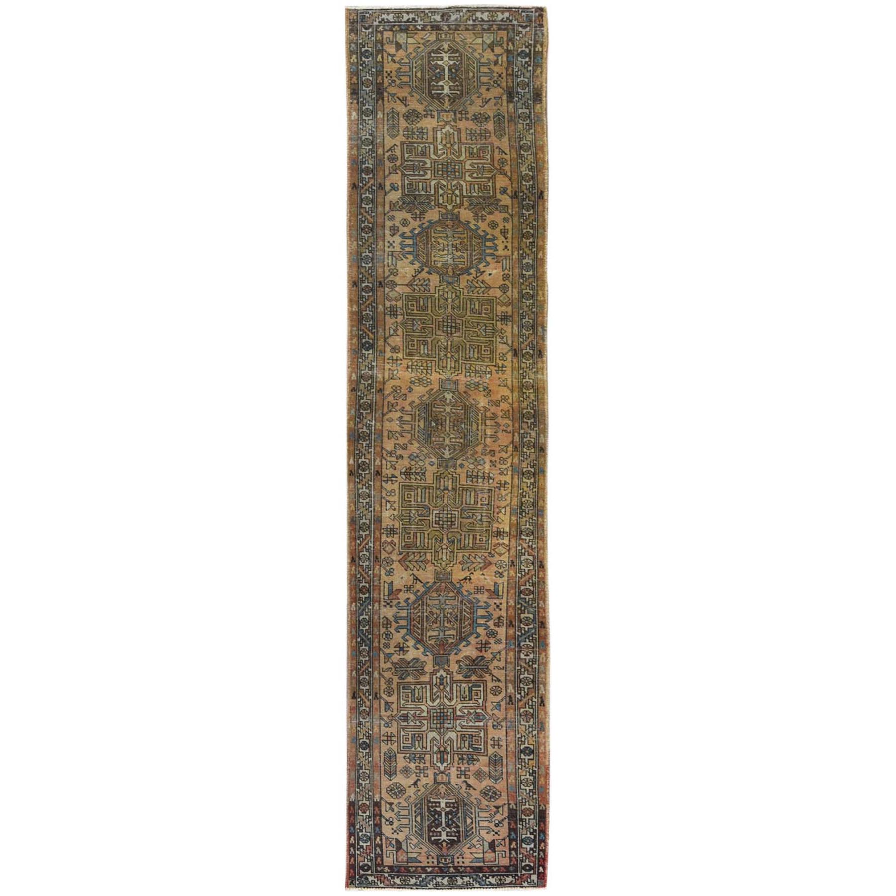Overdyed & Vintage Rugs LUV729450